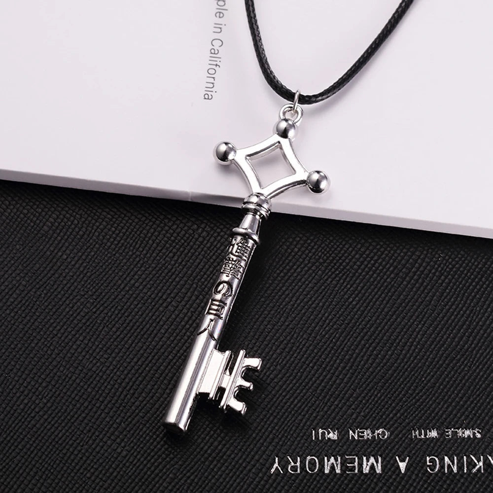 Eren Key anime necklace from the 2024 collection, featuring a detailed pendant inspired by the popular anime series.