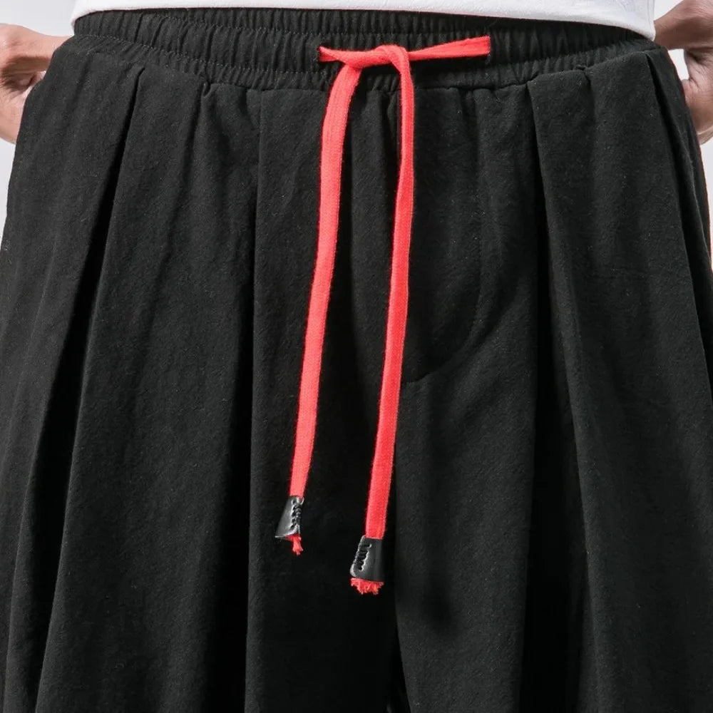 Men's chic harem joggers from StorePilot featuring relaxed fit, tapered design, and comfortable fabric in a stylish casual look.
